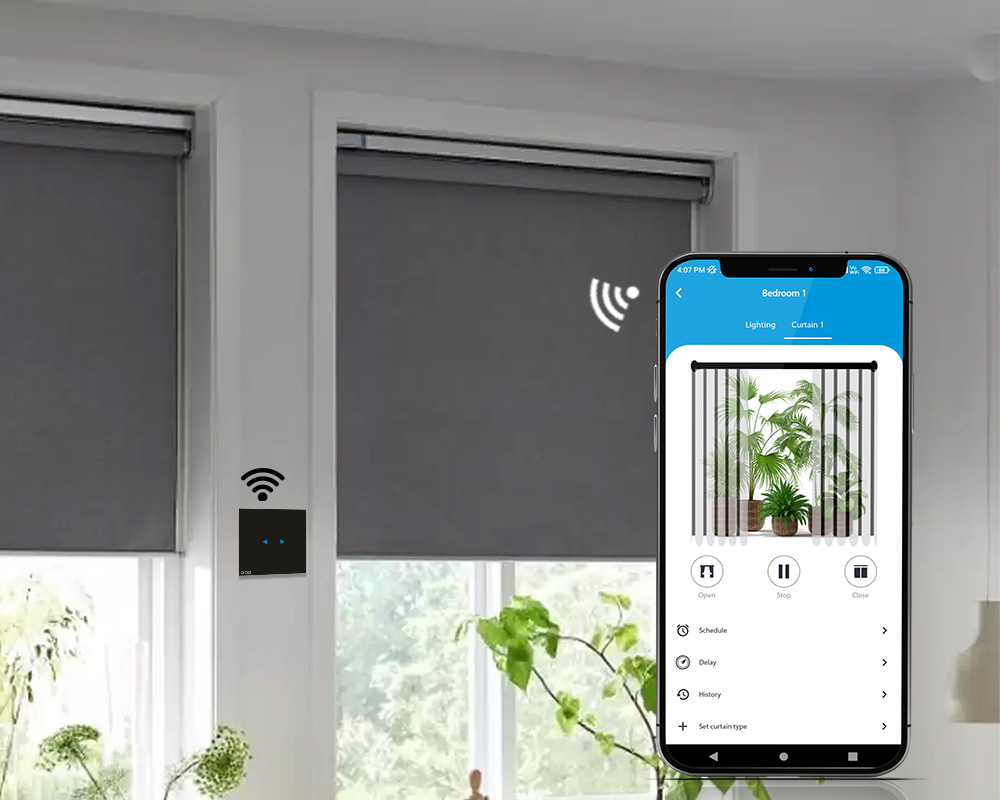 Curtain Controller, Smart Curtains in Ahmedabad, Gujarat, India